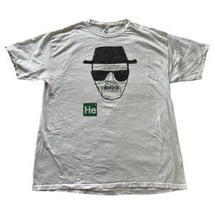 White Heisenberg Breaking Bad T-Shirt